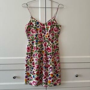 Madewell Multicolor Floral Cami Dress